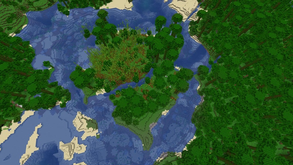 20 Best Minecraft Island Seeds In 2024 Bamboo Island