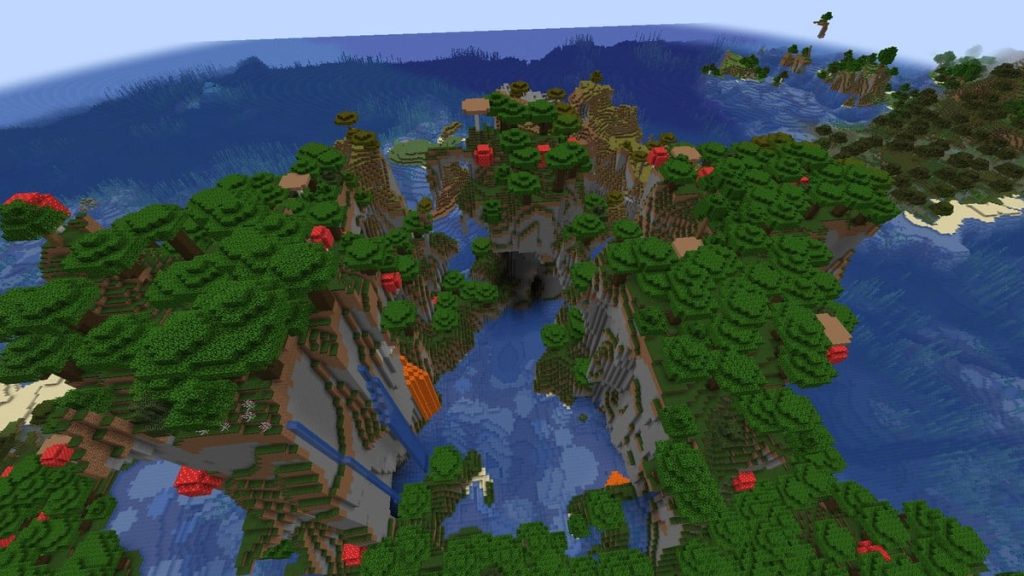 20 Best Minecraft Island Seeds In 2024 Cliffside Island