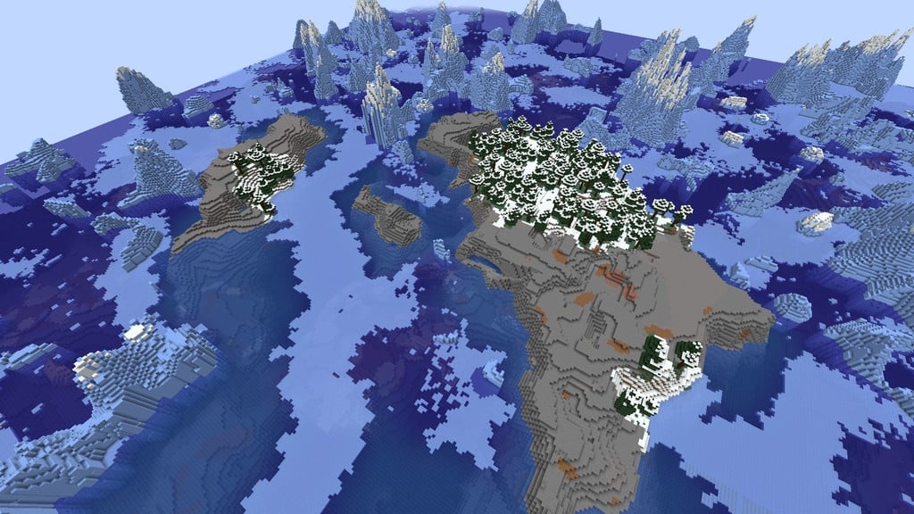 20 Best Minecraft Island Seeds In 2024 Stony Forest Island