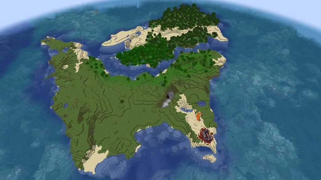 20 Best Minecraft Island Seeds In 2024 Treasure Hunters Island