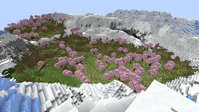 30 Best Cherry Blossom Seeds In Minecraft 2024 Ancient City Beside Spawn