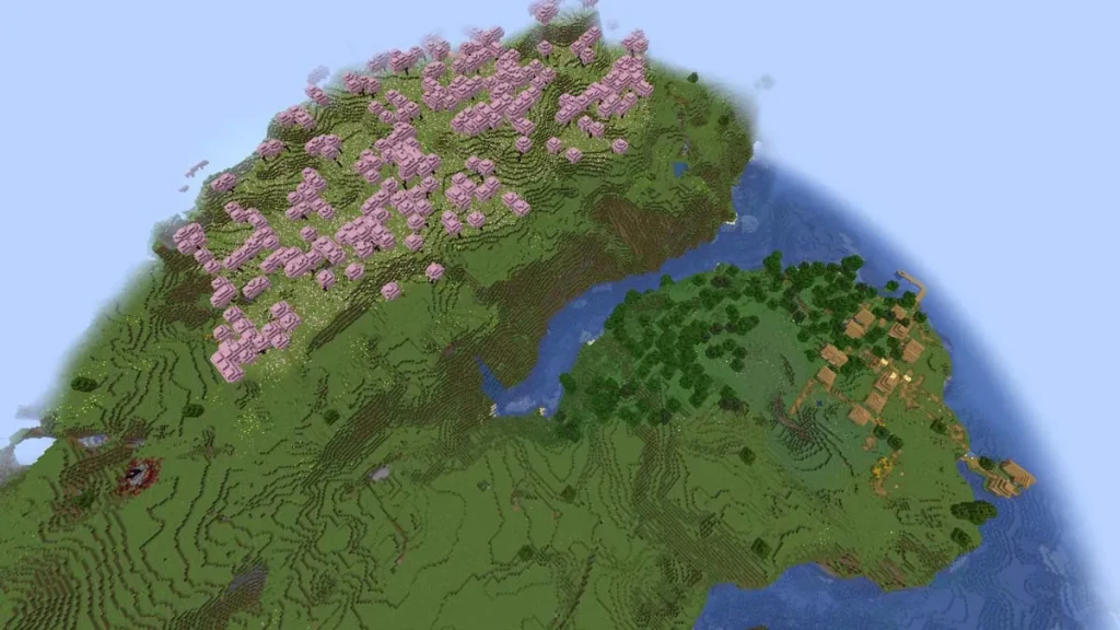 30 Best Cherry Blossom Seeds In Minecraft 2024 Large Cherry Forest