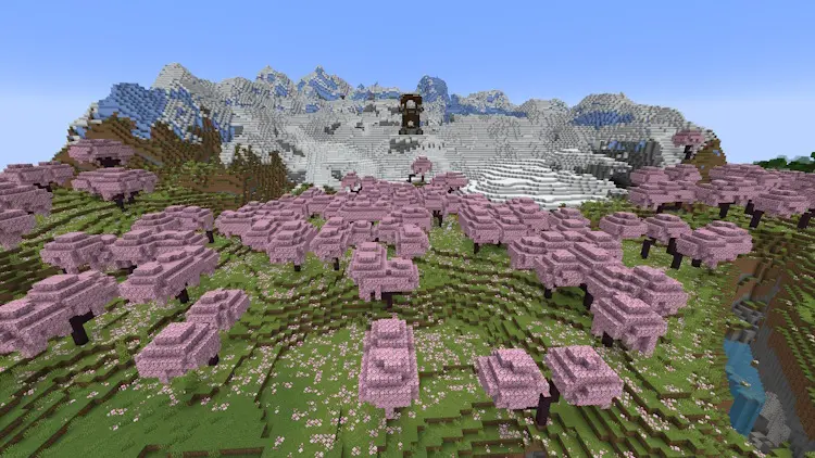 30 Best Cherry Blossom Seeds In Minecraft 2024 Pillagers On Top Of The World