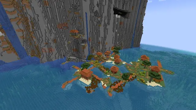 30 Best Minecraft Village Seeds 2024 Coral Village