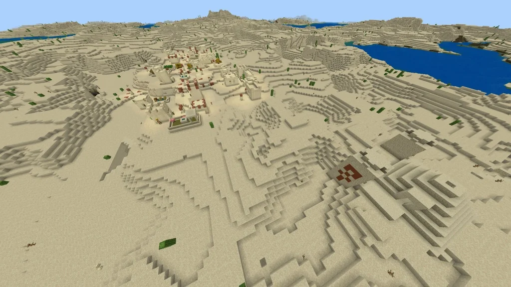 30 Best Minecraft Village Seeds 2024 Desert Bounties