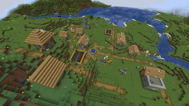30 Best Minecraft Village Seeds 2024 Spawn Next To A Zombie Village