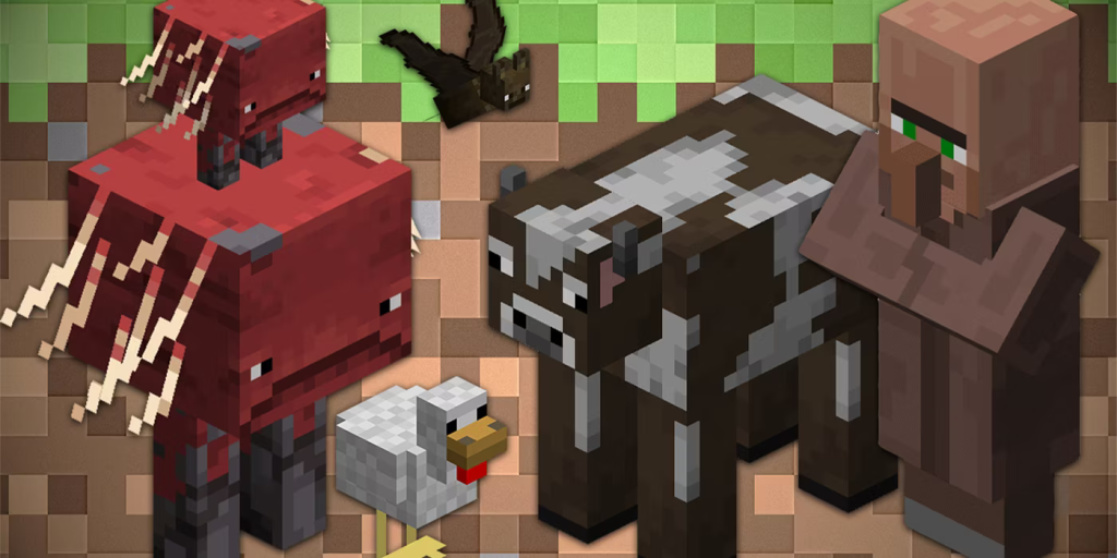 Minecraft Mobs Complete List 2024 