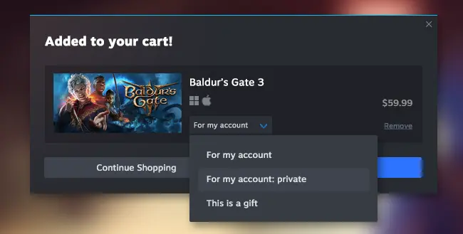 You Can Now Hide Your Steam Games From Public View