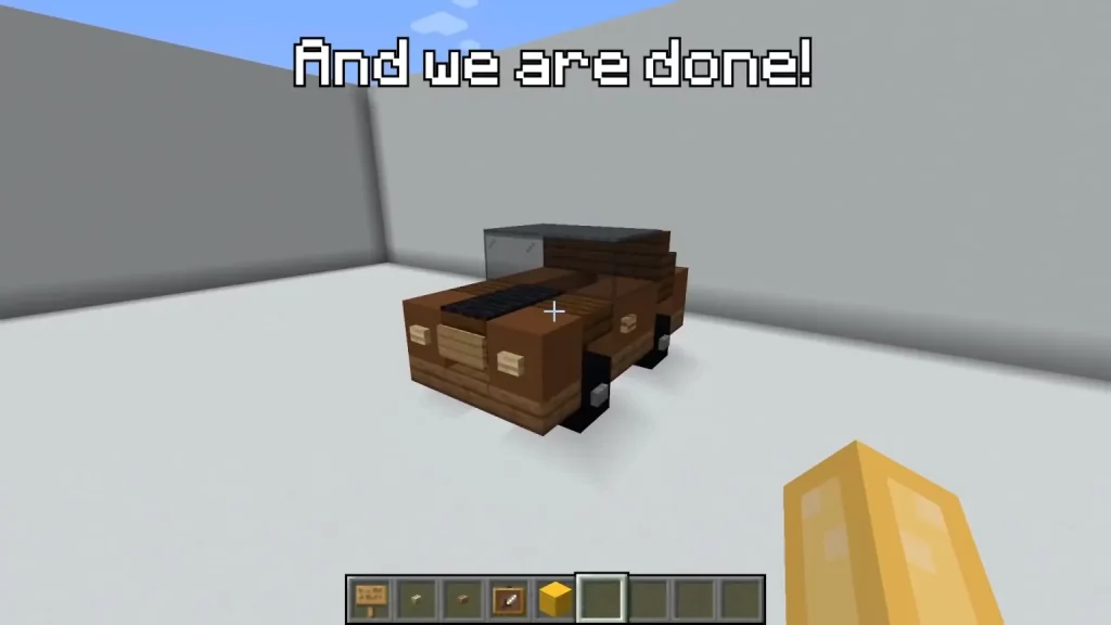 20 Best Minecraft Car Designs Ideas 2024 Wooden Car