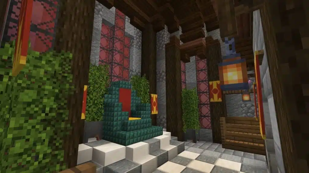 20 Best Minecraft Interior Designs Ideas 2024 Throne Room Interior