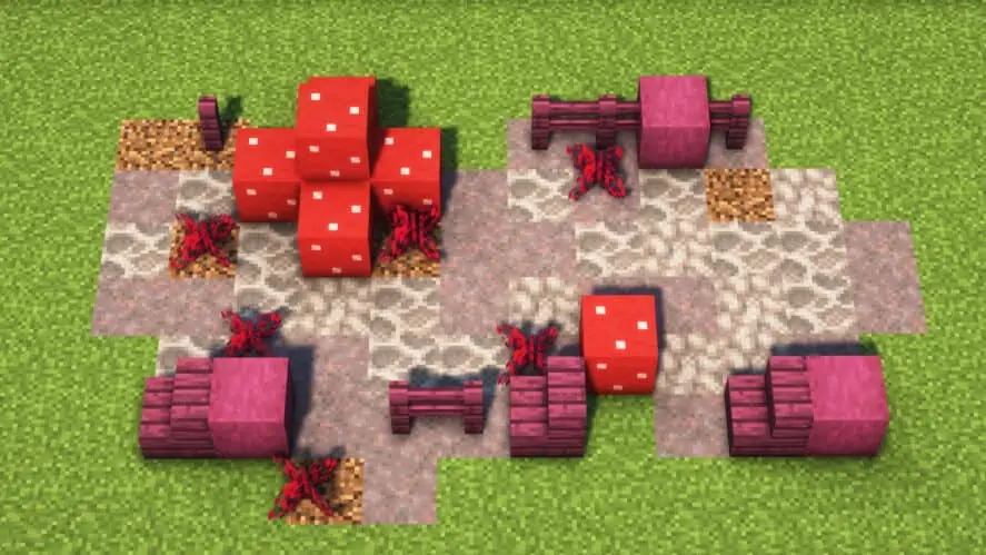 20 Best Minecraft Path Designs 2024 Mushrom Land Path