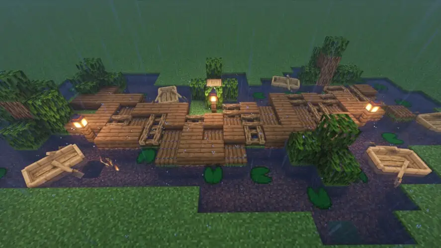20 Best Minecraft Path Designs 2024 Swamp Path