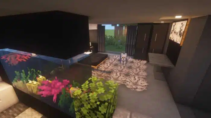 20 Best Minecraft Bedroom Designs Ideas 2024 Dark Aqua Room
