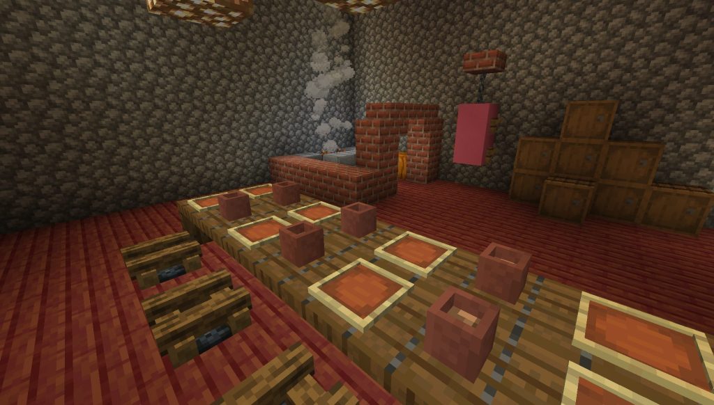 20 Minecraft Kitchen Designs Ideas 2024 Banqueting Hall Kitchen