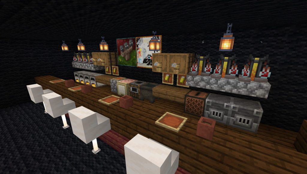 20 Minecraft Kitchen Designs Ideas 2024 Bar Kitchen