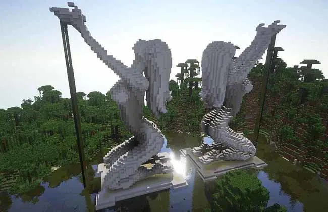 20 Minecraft Statue Designs Ideas 2024 Mermaids