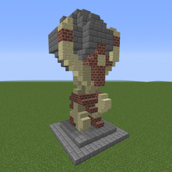 20 Minecraft Statue Designs Ideas 2024 Statue Of Atlas