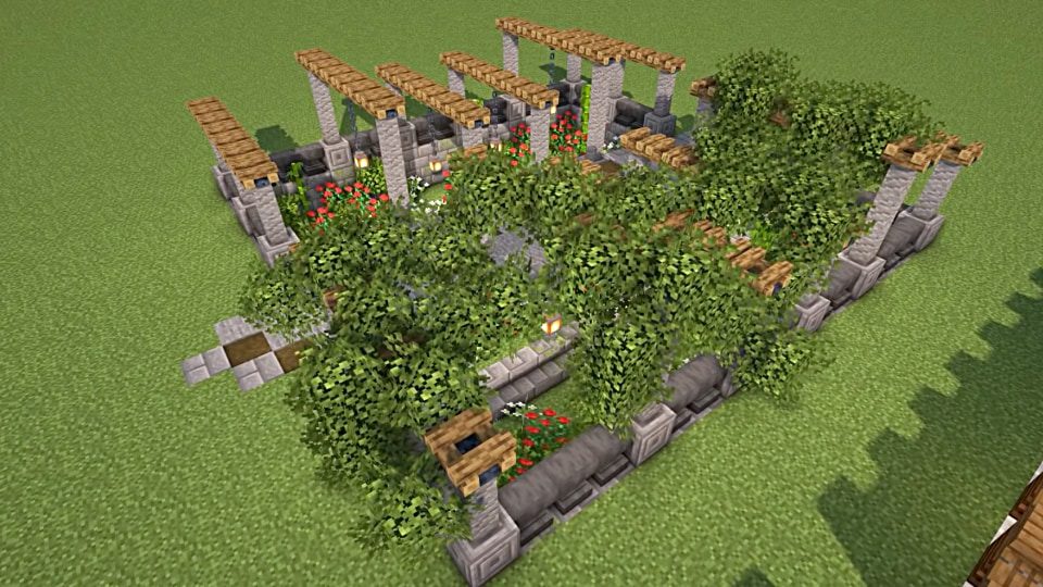 25 Best Minecraft Garden Designs Ideas 2024 Elven Water