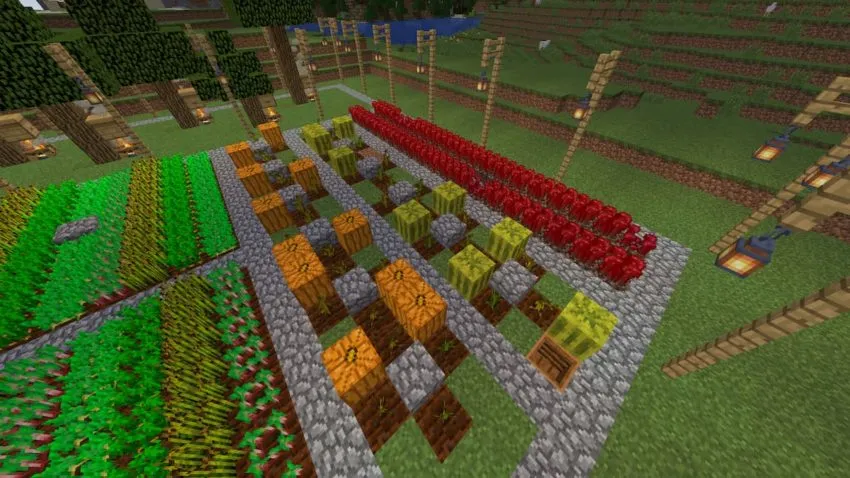 25 Best Minecraft Garden Designs Ideas 2024 Gourd Garden