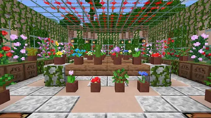 25 Best Minecraft Garden Designs Ideas 2024 Greenhouse Garden