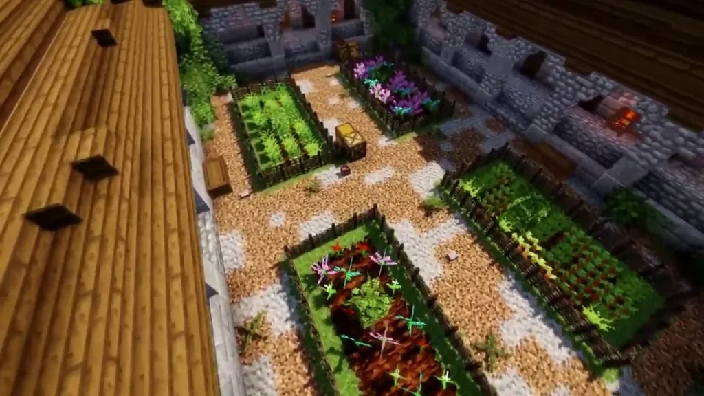 25 Best Minecraft Garden Designs Ideas 2024 Medieval Garden