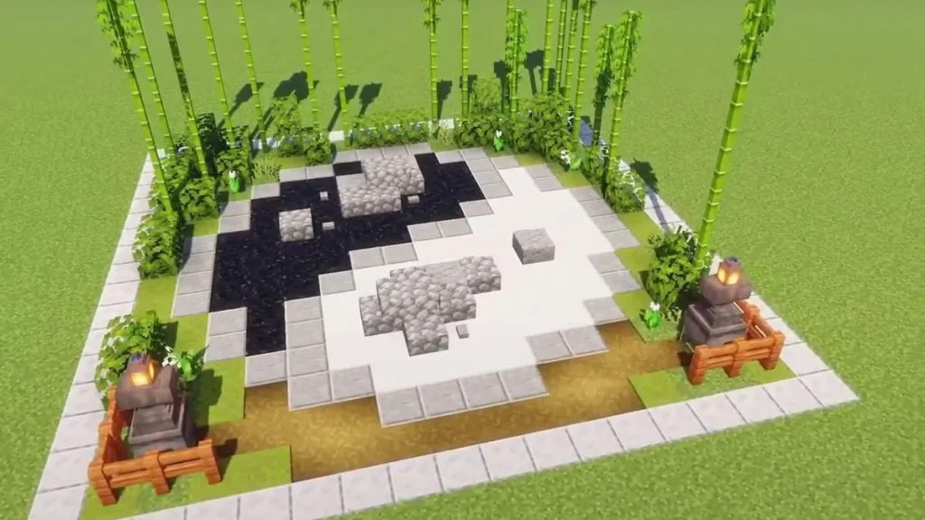 25 Best Minecraft Garden Designs Ideas 2024 Yin Yang Crop Garden