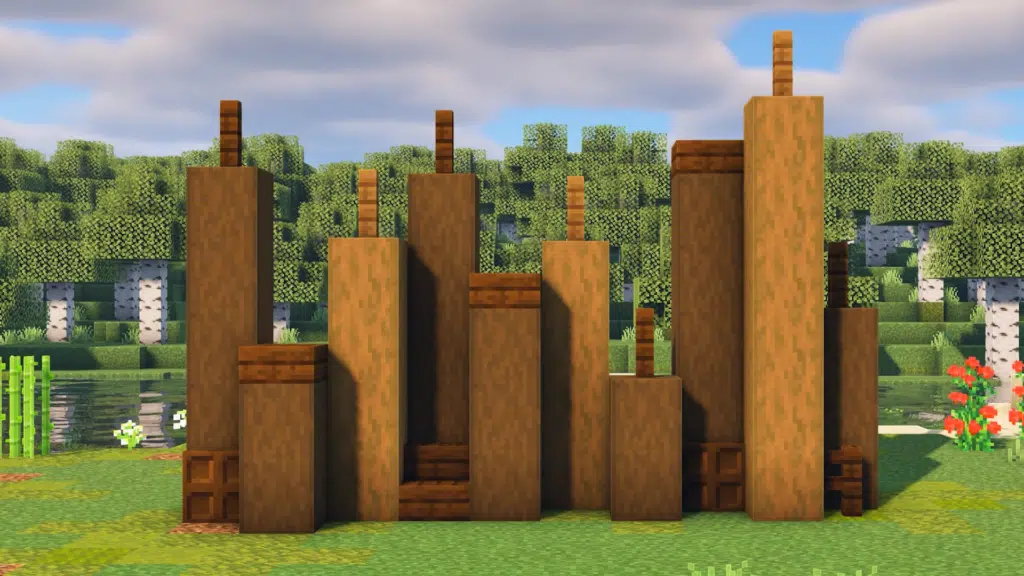 25 Best Minecraft Wall Designs Ideas 2024 Wooden Fence