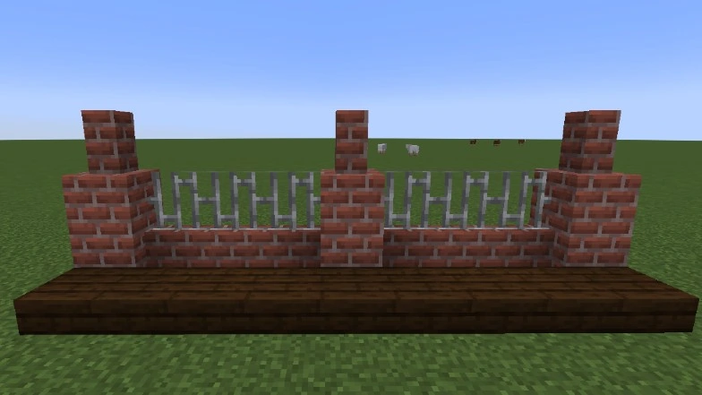 25 Best Minecraft Wall Designs Ideas 2024 Zoo Enclouse Wall