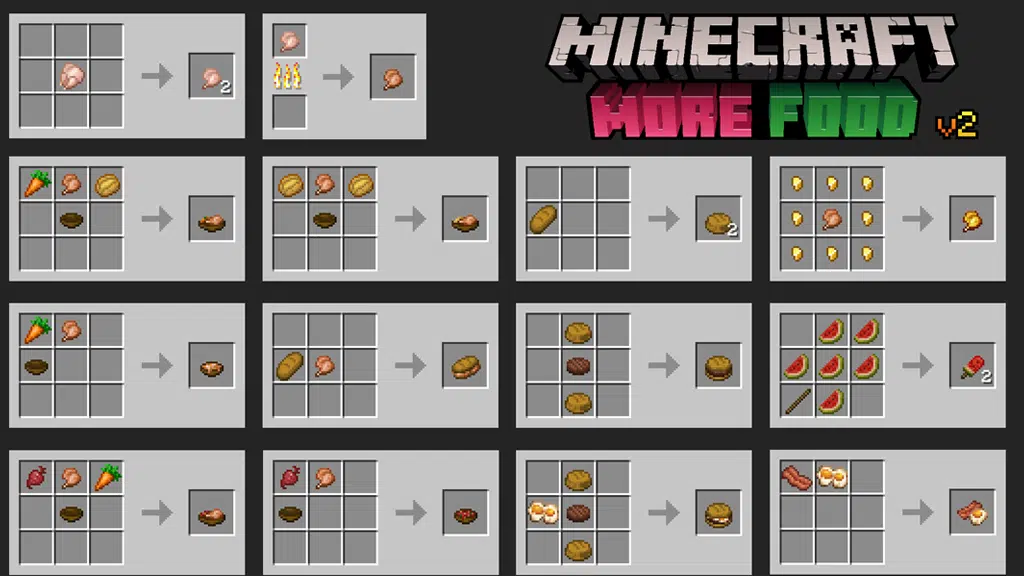 30 Best Minecraft Bedrock Mods 2024 More Food