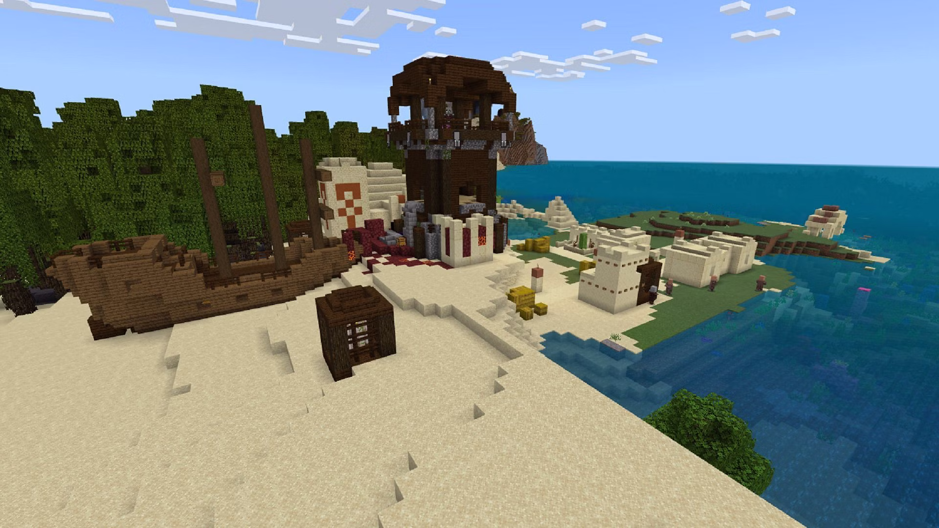 30 Best Minecraft Pe Seeds 2024 Beach