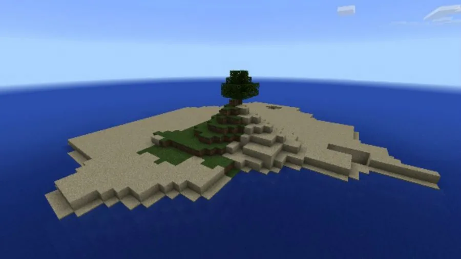 30 Best Minecraft Pe Seeds 2024 Desert Island