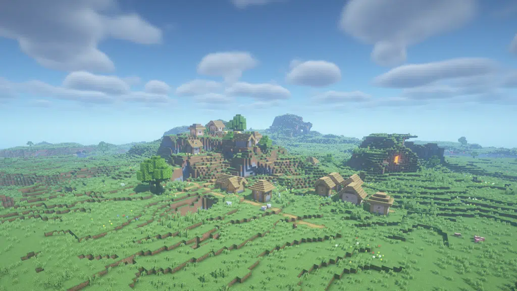 30 Best Minecraft Pe Seeds 2024 Flat Plains