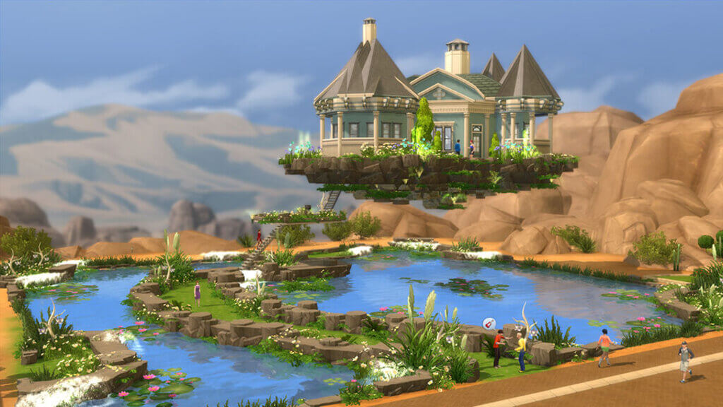 30 Best Sims 4 House Ideas 2024 Flying Dream House