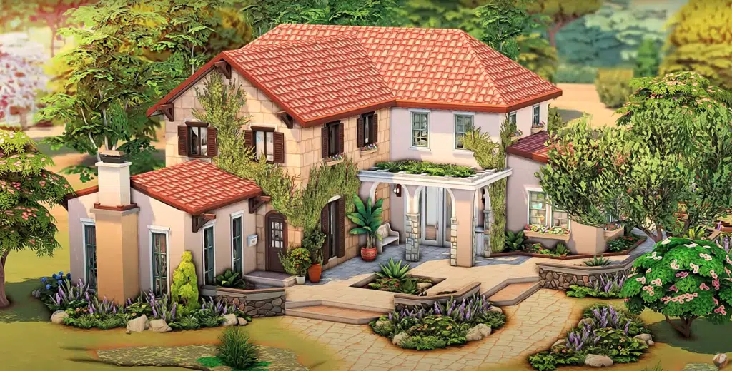30 Best Sims 4 House Ideas 2024 Italian Villa Family House
