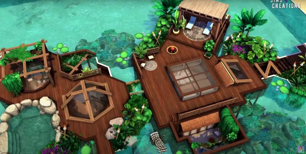 30 Best Sims 4 House Ideas 2024 Jungle Underwater