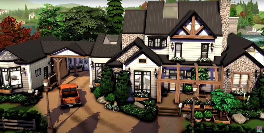 30 Best Sims 4 House Ideas 2024 Modern Farmhouse