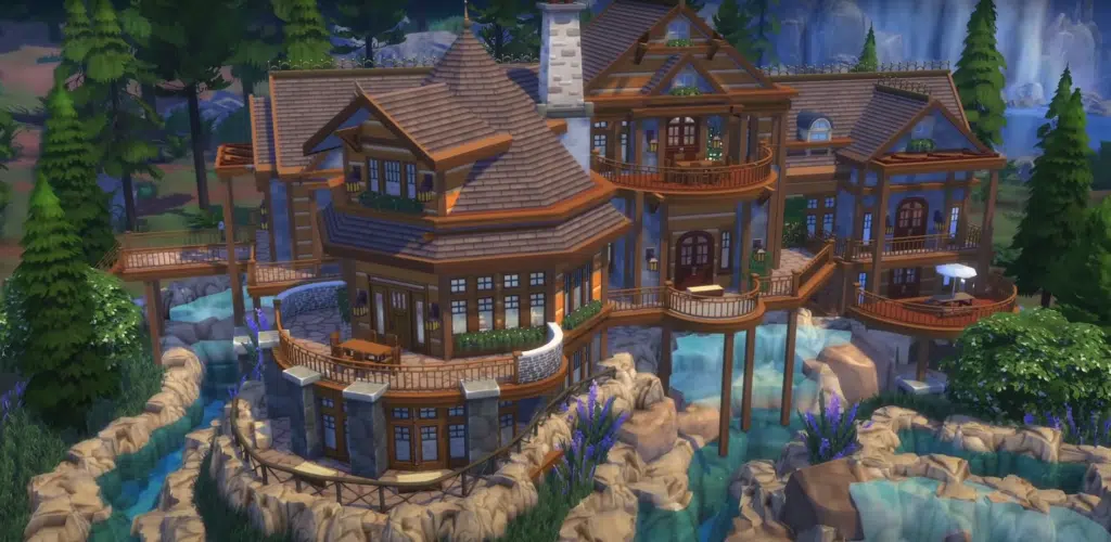 30 Best Sims 4 House Ideas 2024 River Cabin