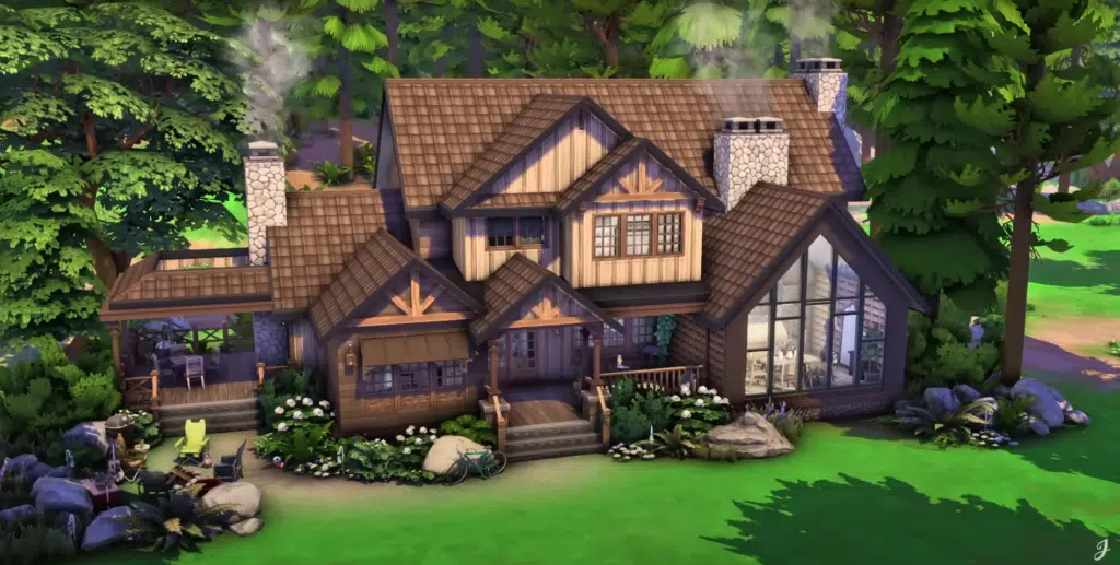 30 Best Sims 4 House Ideas 2024 Rustic Family