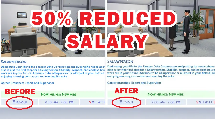 30 Best Sims 4 Mods You Should Try 2024 50 Reduce Salaries