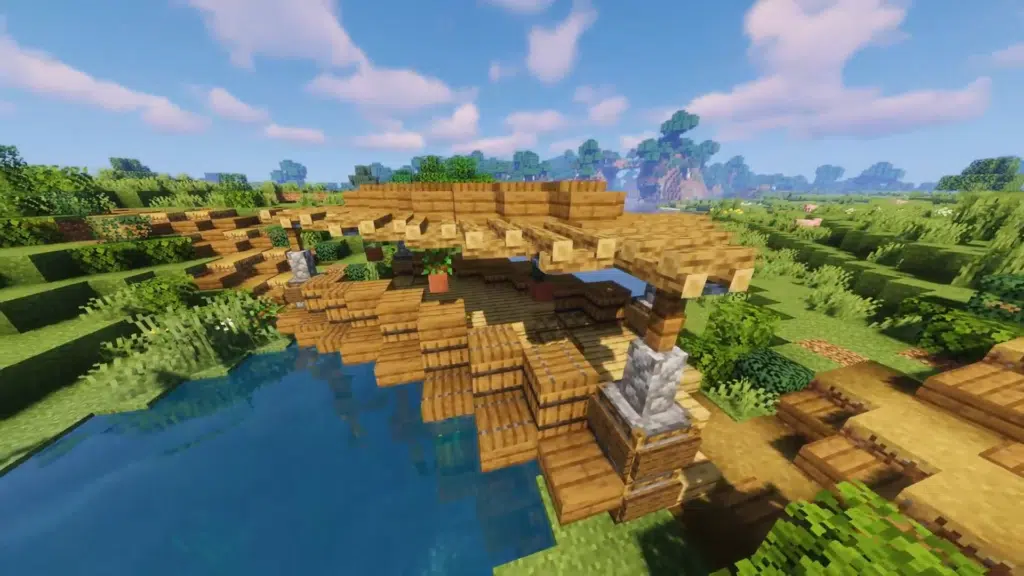 35 Best Minecraft Bridge Designs Ideas 2024 Diagonal Bridge