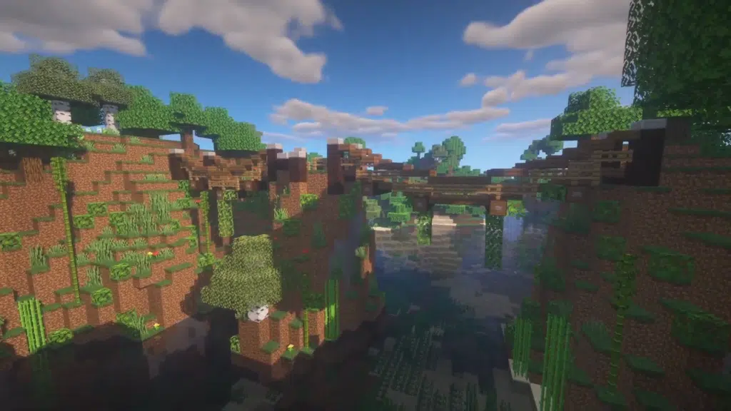 35 Best Minecraft Bridge Designs Ideas 2024 Hanging Rope Bridge
