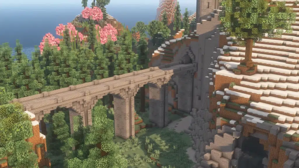 35 Best Minecraft Bridge Designs Ideas 2024 Medieval Stone Bridge