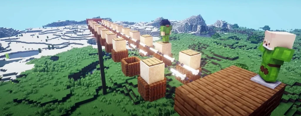 35 Best Minecraft Bridge Designs Ideas 2024 Squid Game