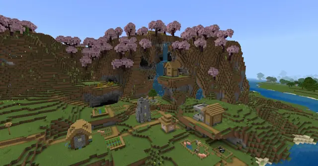 40 Best Minecraft Bedrock Seeds For 1.20 2024 Bedrock Structure Seed