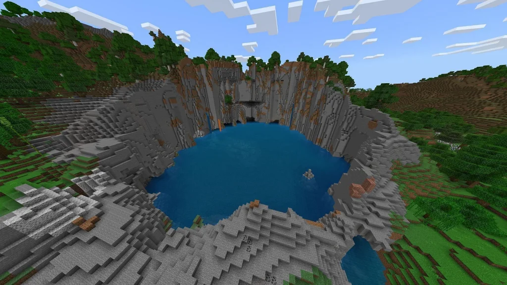 40 Best Minecraft Bedrock Seeds For 1.20 2024 The Cavernos Crate