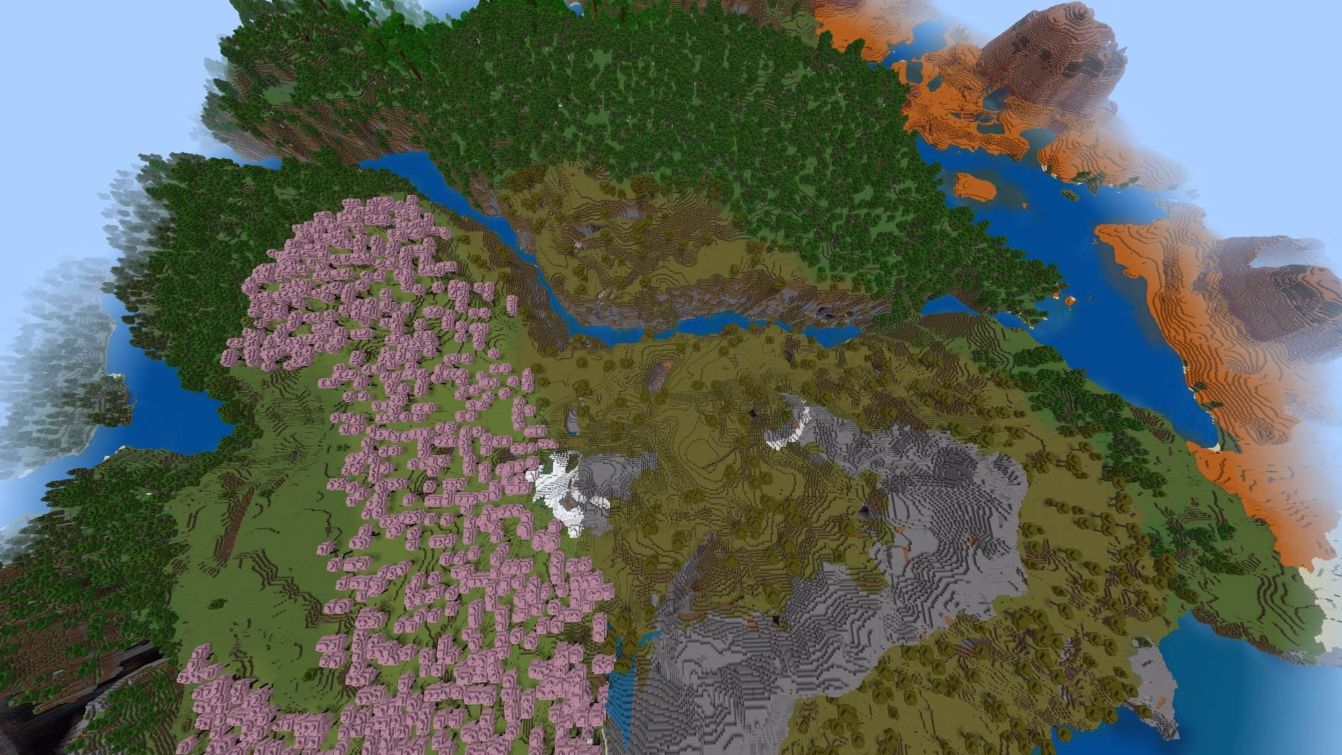 40 Best Minecraft Bedrock Seeds For 1.20 2024 Tri Point Island
