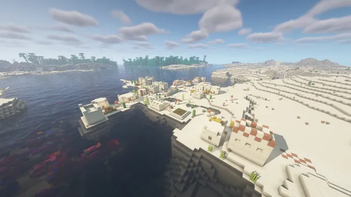 40 Best Minecraft Bedrock Seeds For 1.20 2024 Villages Pyramids
