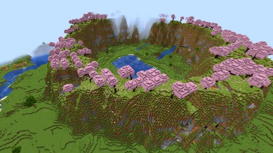 40 Best Minecraft Seeds 2024 Cherry Grove Seed