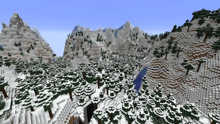 40 Best Minecraft Seeds 2024 Massive Snowy Forest