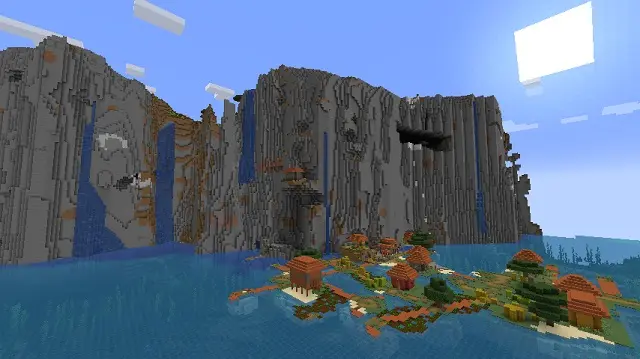 40 Best Minecraft Seeds 2024 Vertical Island And Floating Village 1